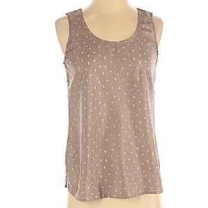 Ann Taylor Loft Dandelion Sleeveless Blouse